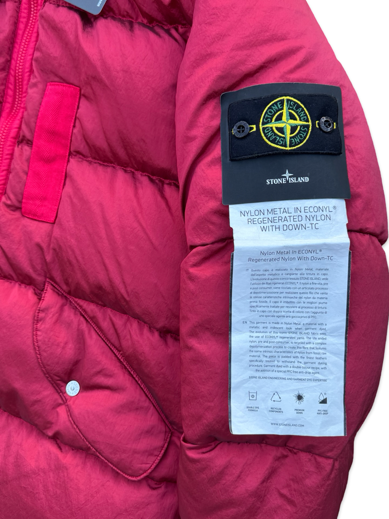 Stone Island Nylon Metal In Econyl Regenerated Nylon With Down-TC