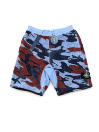 Stone Island Heritage Camo Fleece Shorts