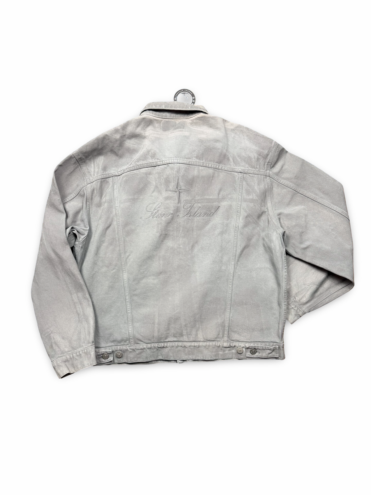 Stone Island | Supreme Reflective Bull Denim-TC