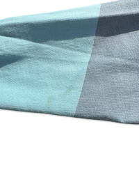Stone Island 2 Tone Pullover Hoodie blue