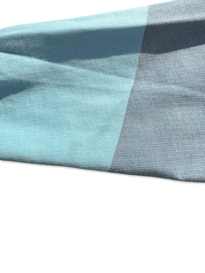 Stone Island 2 Tone Pullover Hoodie blue