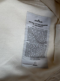 Stone Island Natural Cotton Gabardine S.I. Raw Beauty