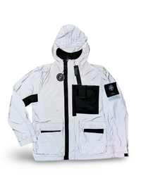 Stone Island Garment Dyed Plated Reflective With Mussola Gomata