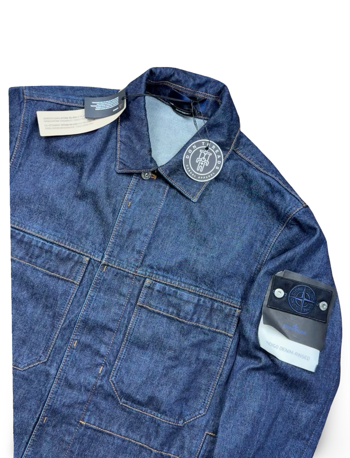 Stone Island Indigo Denim-Rinsed