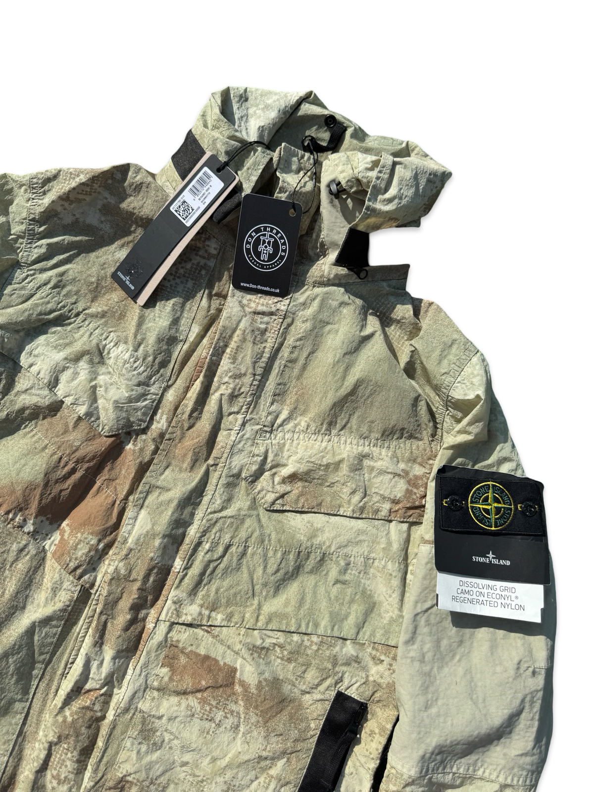 Stone Island Dissolving Grid Camo