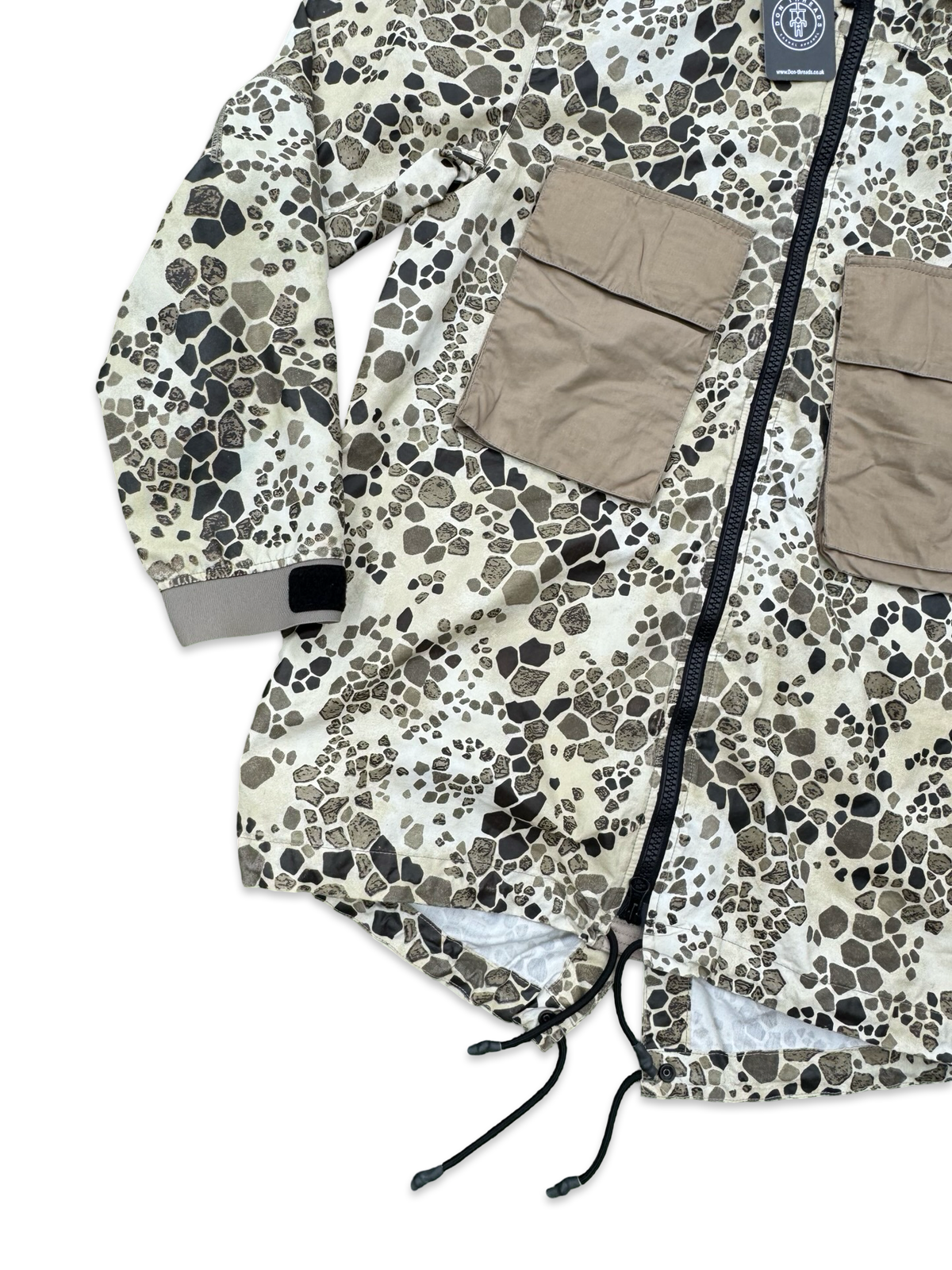 Stone Island Alligator Camo Parka