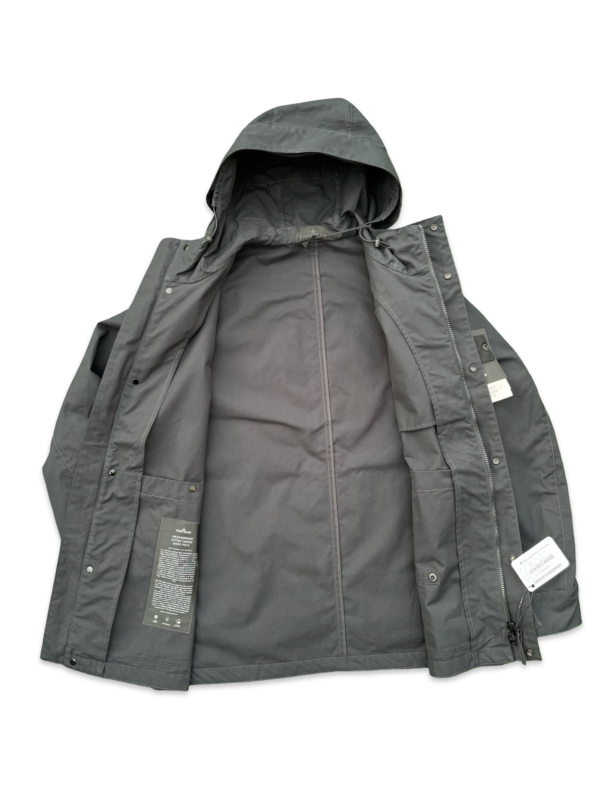 Stone Island Weatherproof Cotton Canvas Ghost Piece