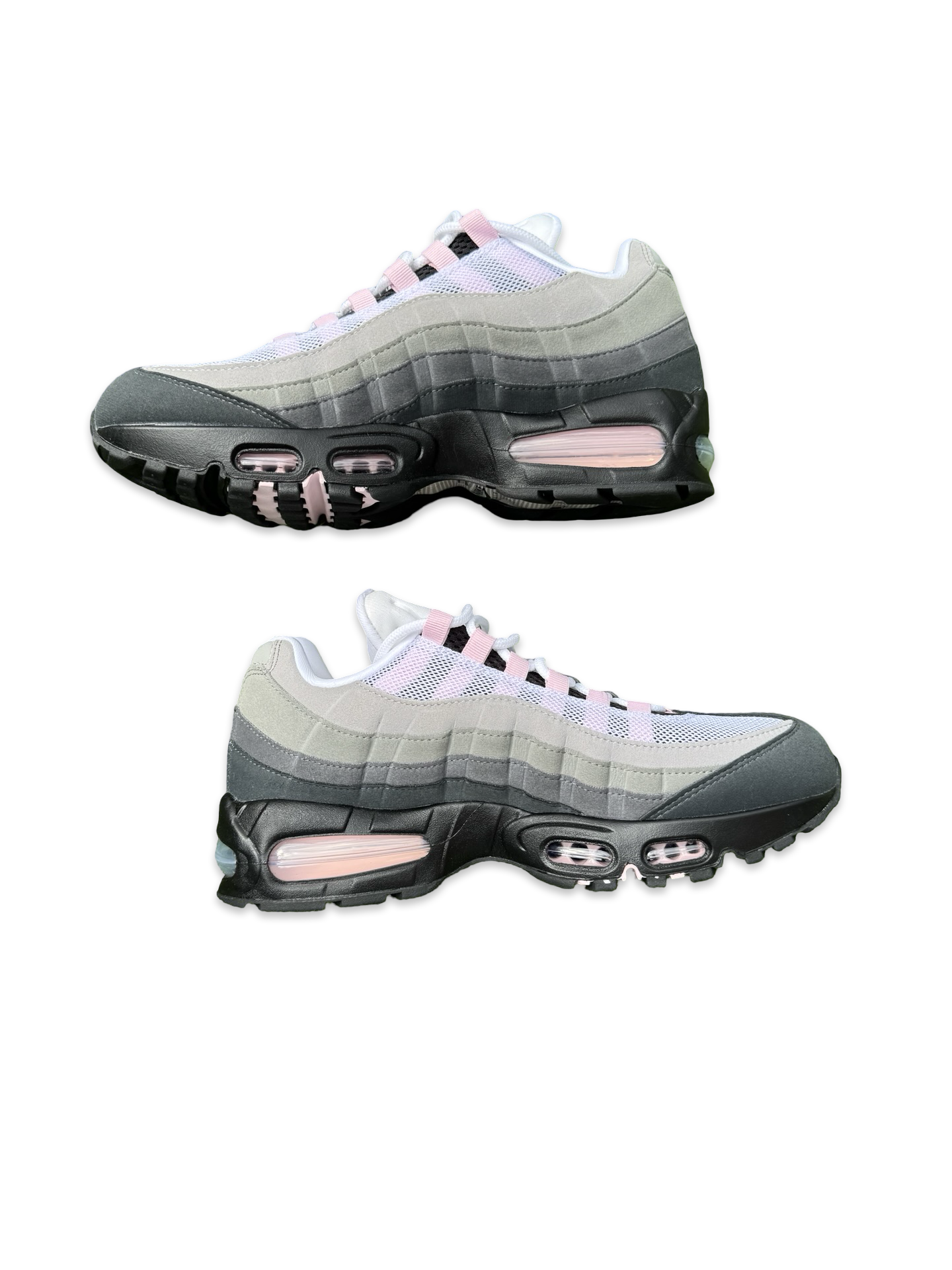 nike air max 95 gunsmoke pink foam