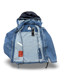 CP Company x Palace Denim 14 3/4Oz 3 in 1 Goggle Jacket