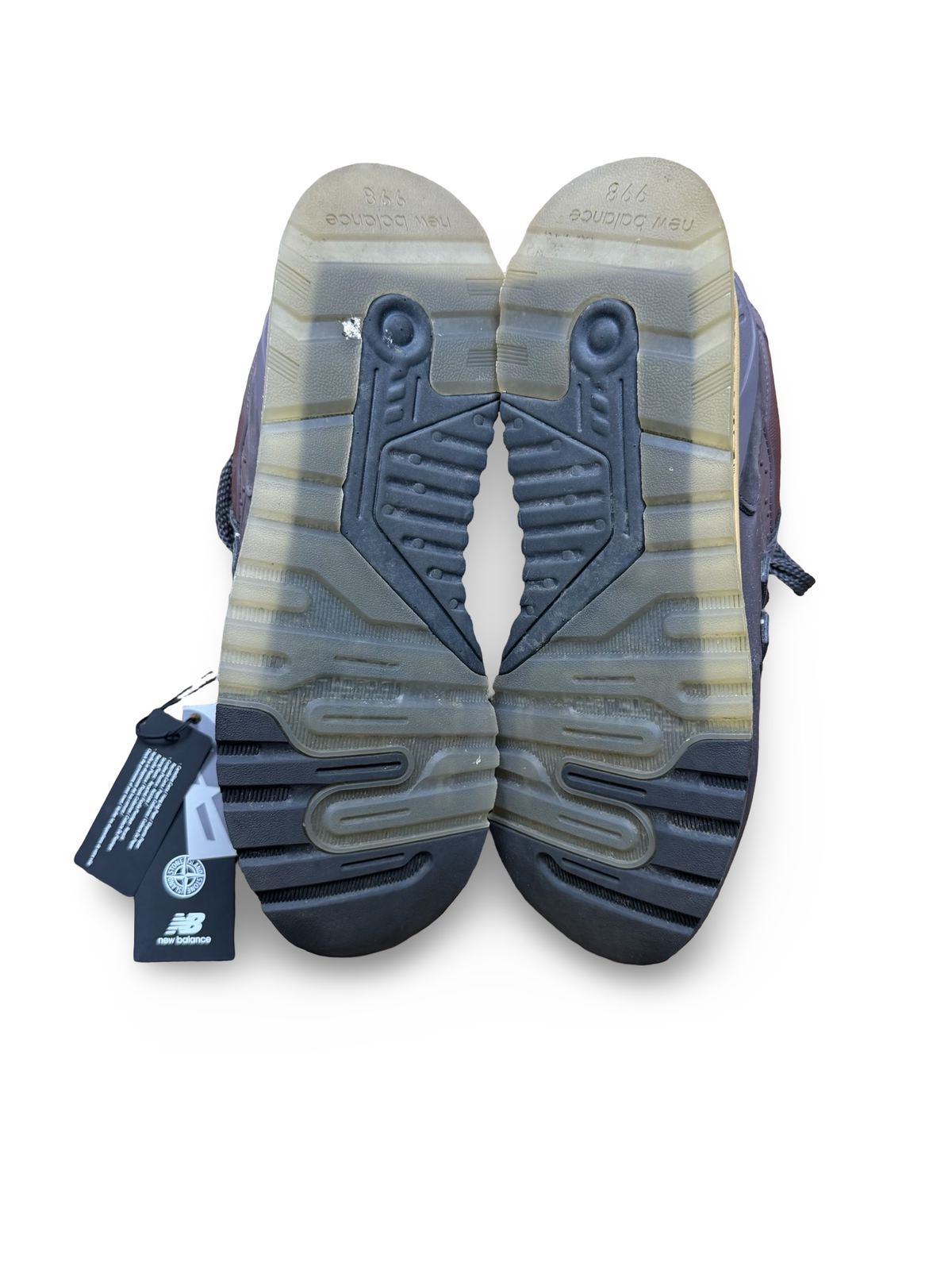 Stone Island | New Balance 998 Made In The USA Raso Gommato Trainers