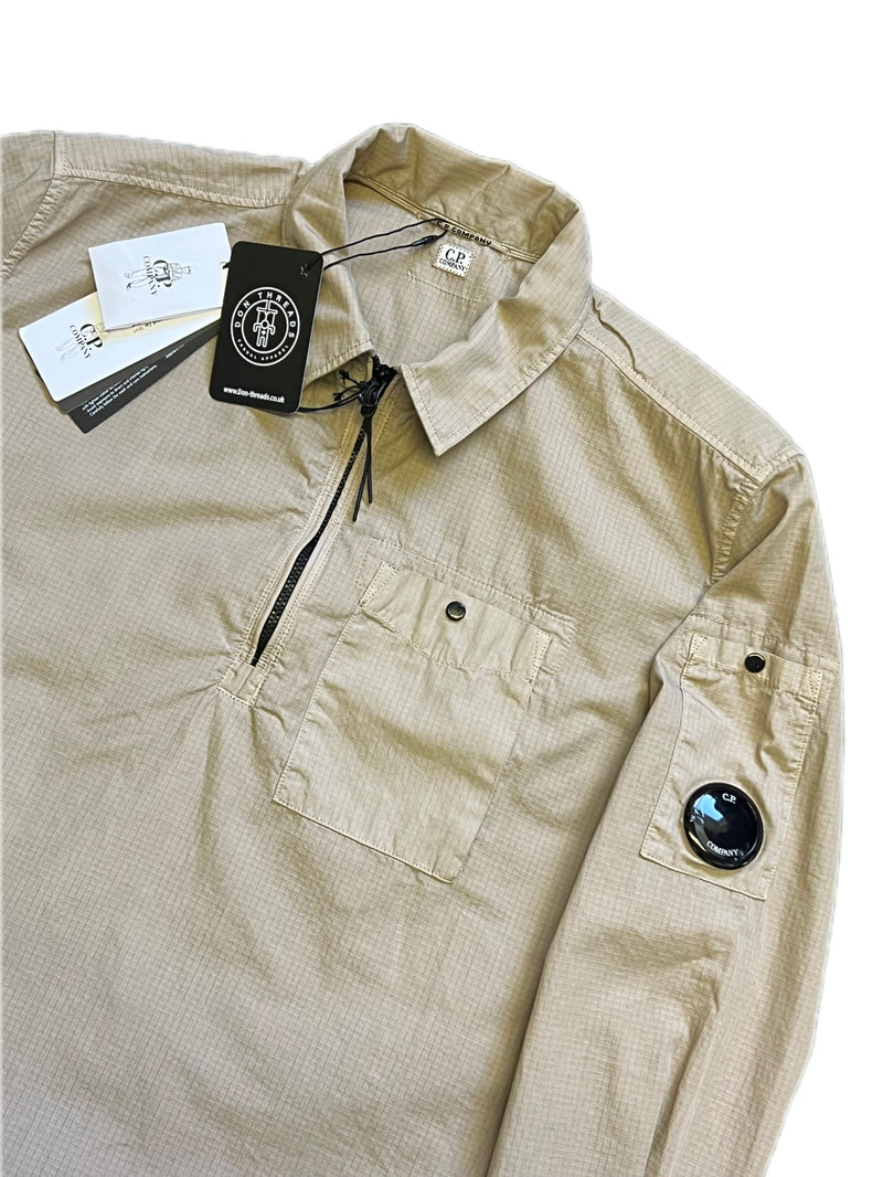 CP Company Quarter Zip Rip Stop Smock BNWT