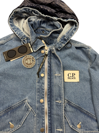 CP Company x Palace Denim 14 3/4Oz 3 in 1 Goggle Jacket