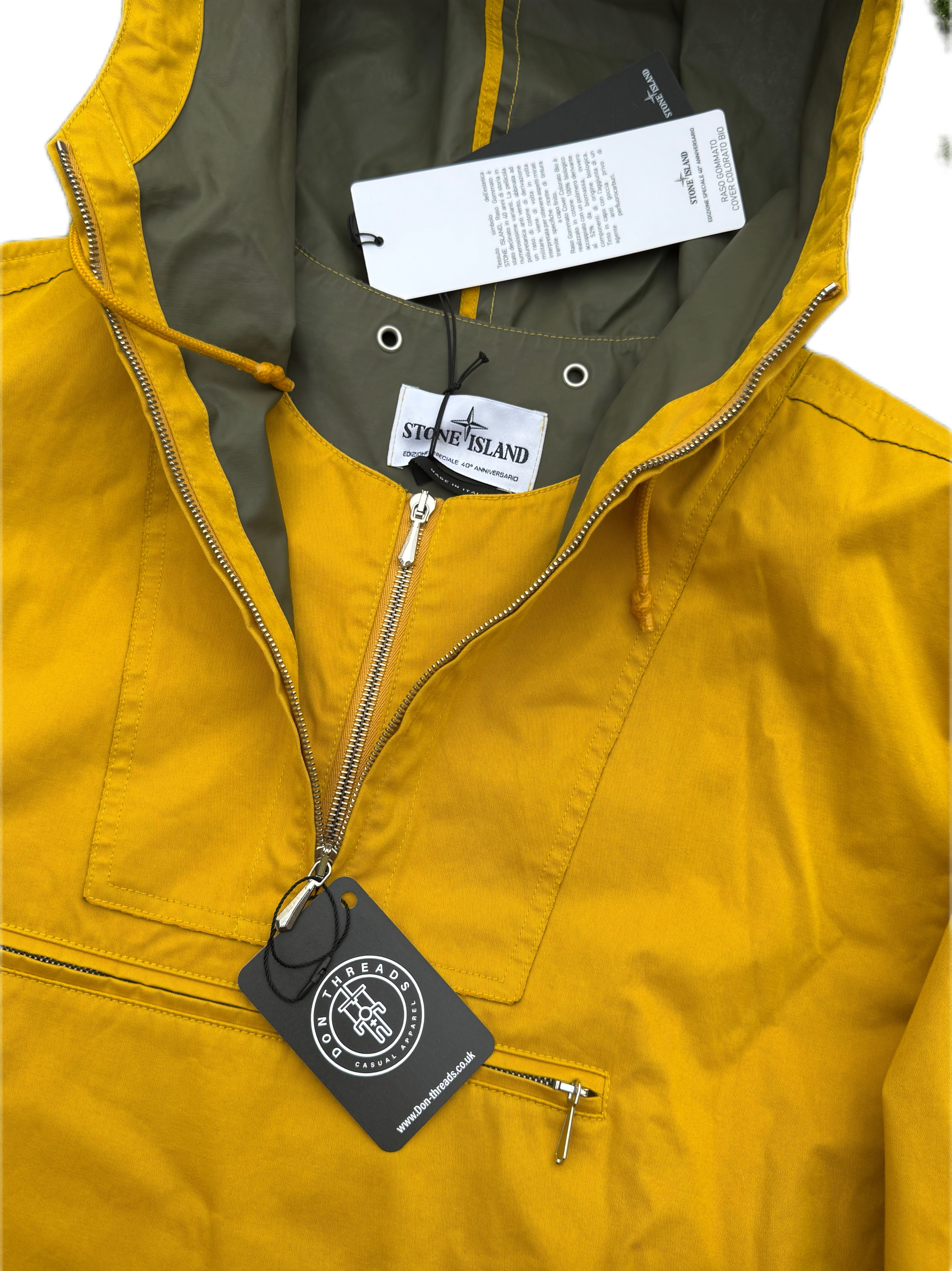 Stone Island Raso Gommato Cover Colorado Bio 40th Anniversary