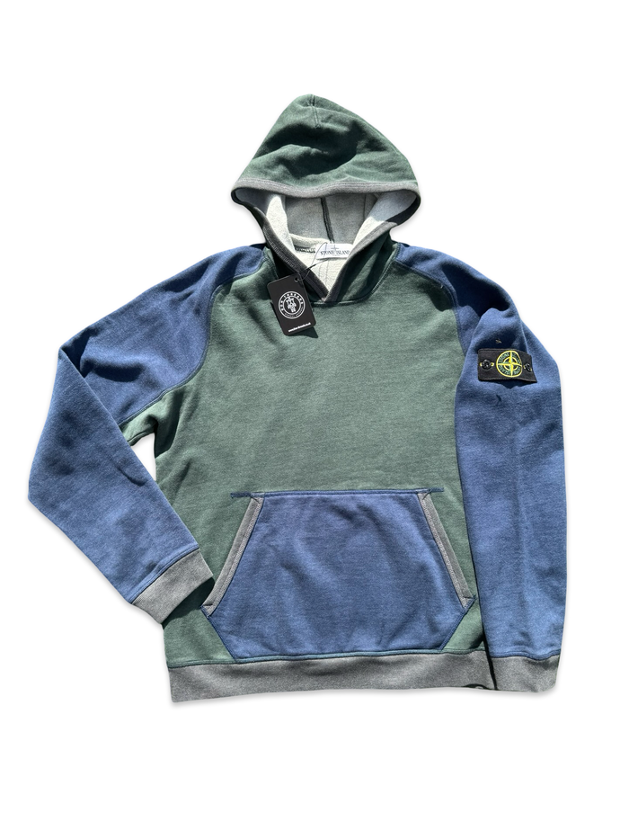 Stone Island 2 Tone Pullover Hoodie