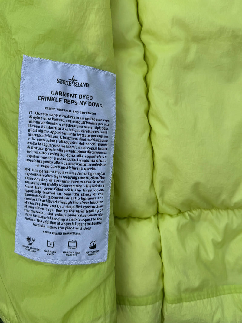 Stone Island Garment Dyed Crinkle Reps NY Down Gilet