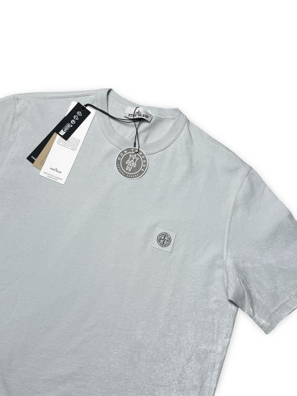 Stone Island Reflective Garment Lamination T-Shirt