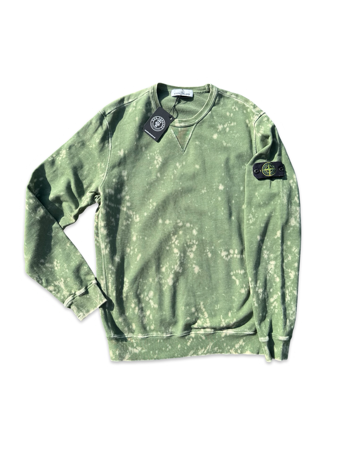 Stone Island OVD Acid Wash Crewneck