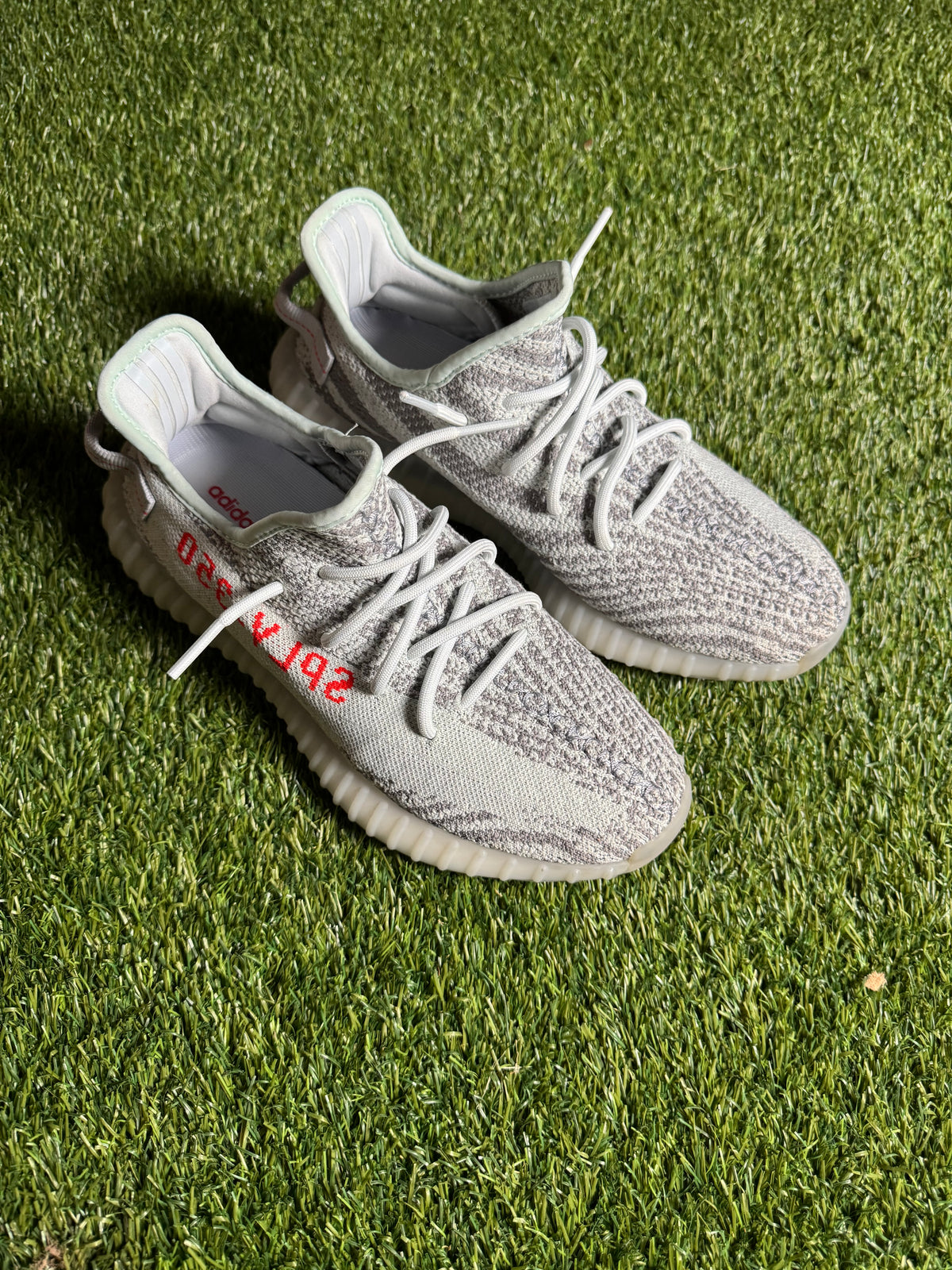 Yeezy Boost 350 V2 Blue Tint – DON Threads - Main Image