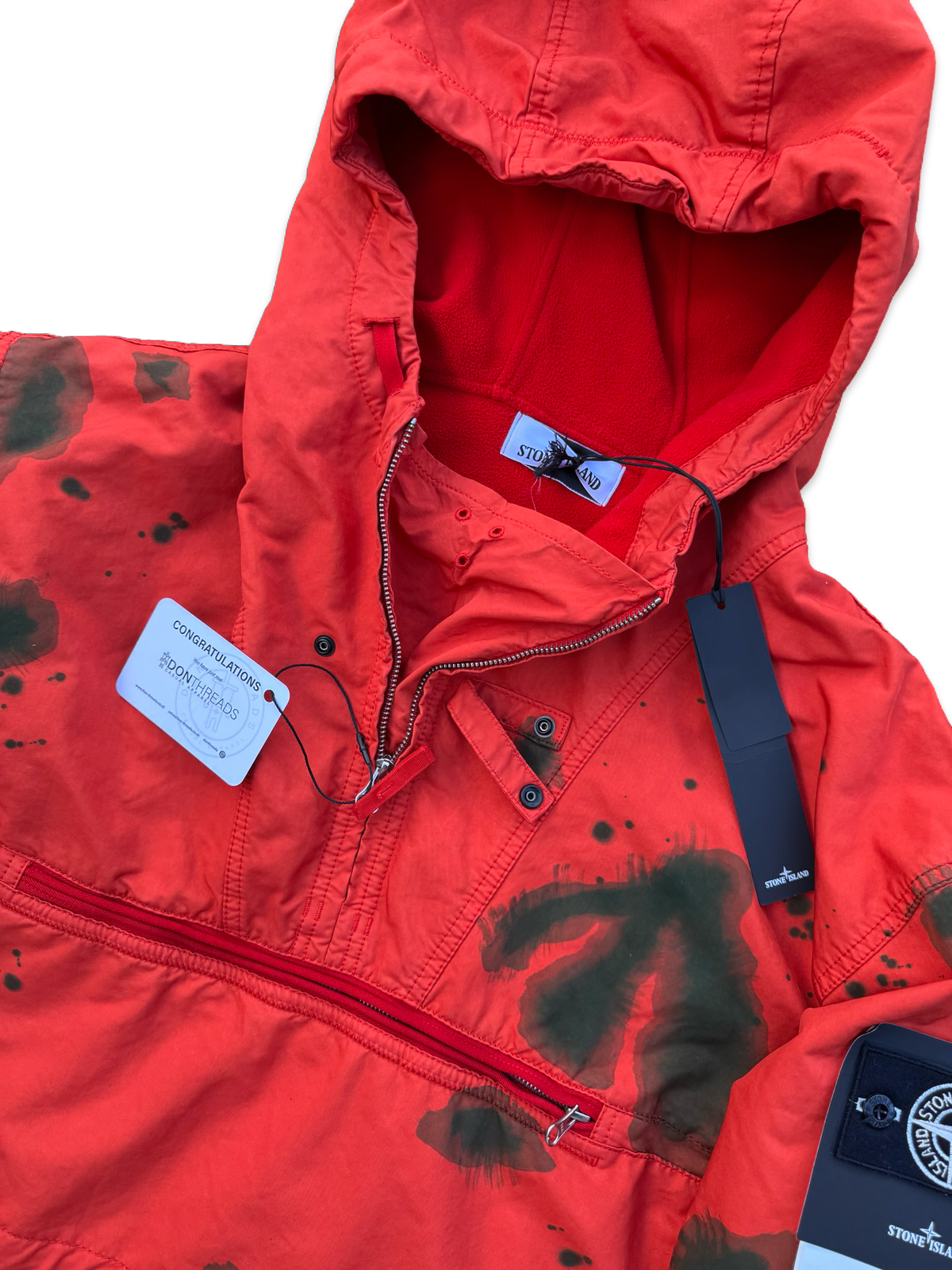 Stone Island Hand Colouring On David-TC With Micro Pile
