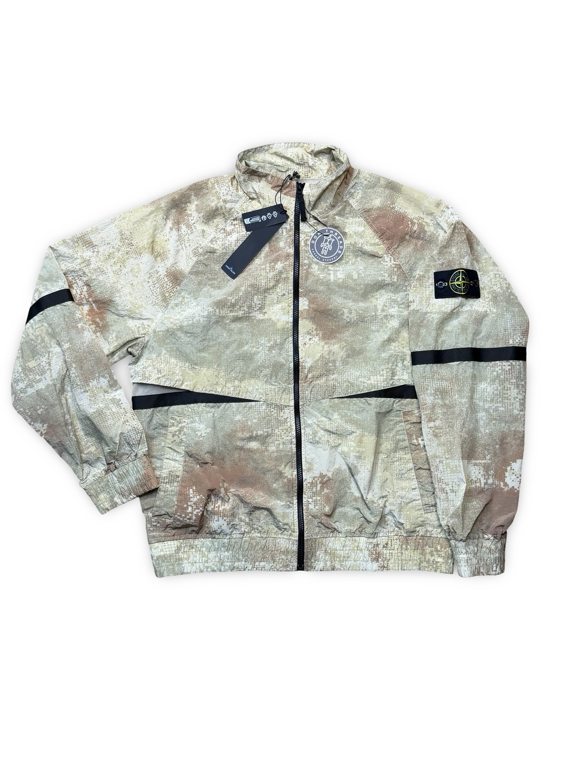 Stone Island Dissolving Grid Camo Jacket