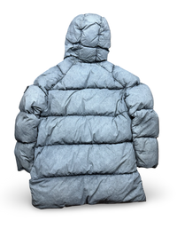Stone Island Tela Nylon Down With Dust Colour Frost Finish With Hood Liner