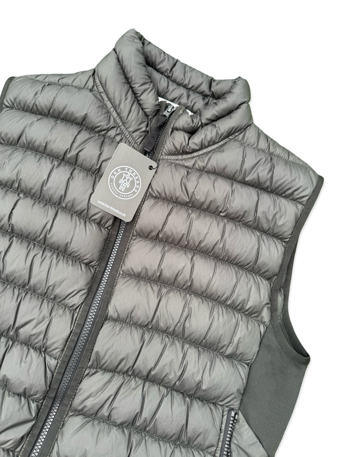Stone Island Garment Dyed Micro Yarn Down Gilet