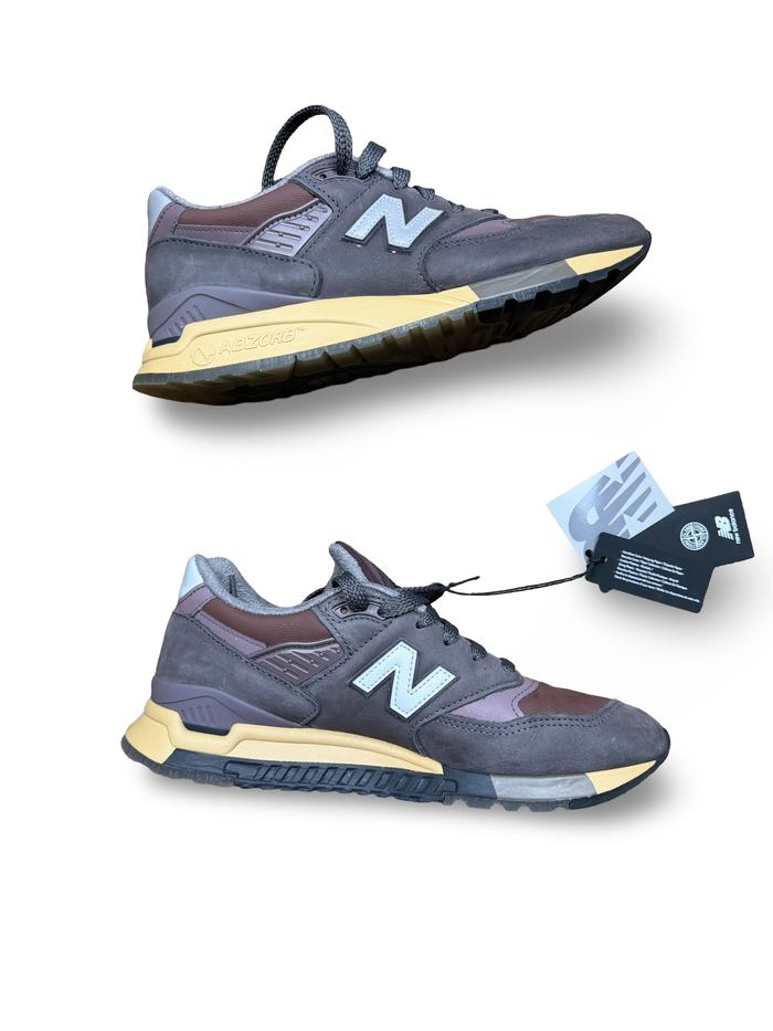 Stone Island | New Balance 998 Made In The USA Raso Gommato Trainers