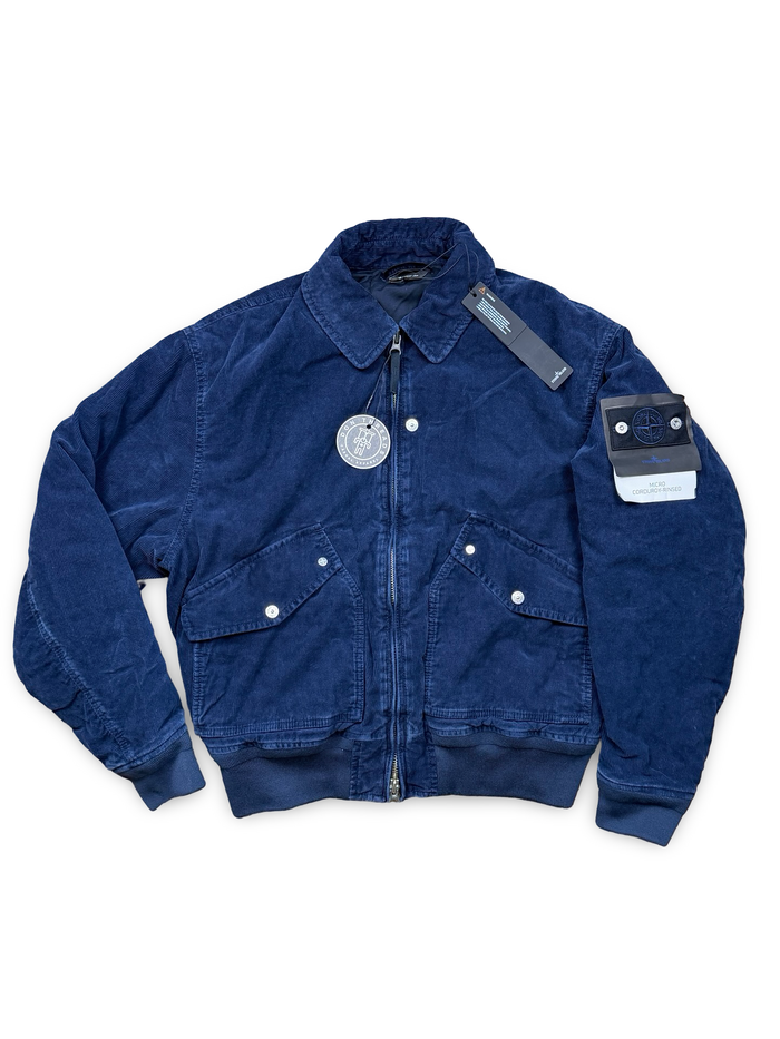 Stone Island Micro Corduroy-Rinsed Bomber