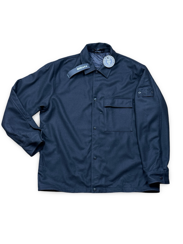 Stone Island Ghost Project Wool Nylon Jacket