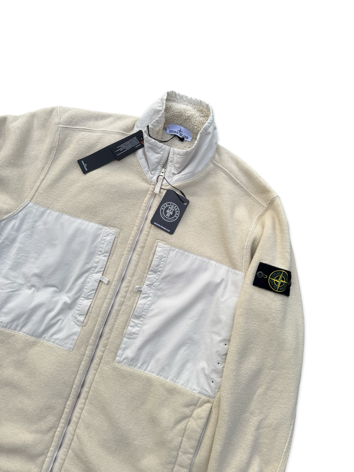 Stone Island Plated Terry Cotton Pile With Nylon-TC