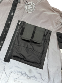 Stone Island Garment Dyed Plated Reflective With Mussola Gomata