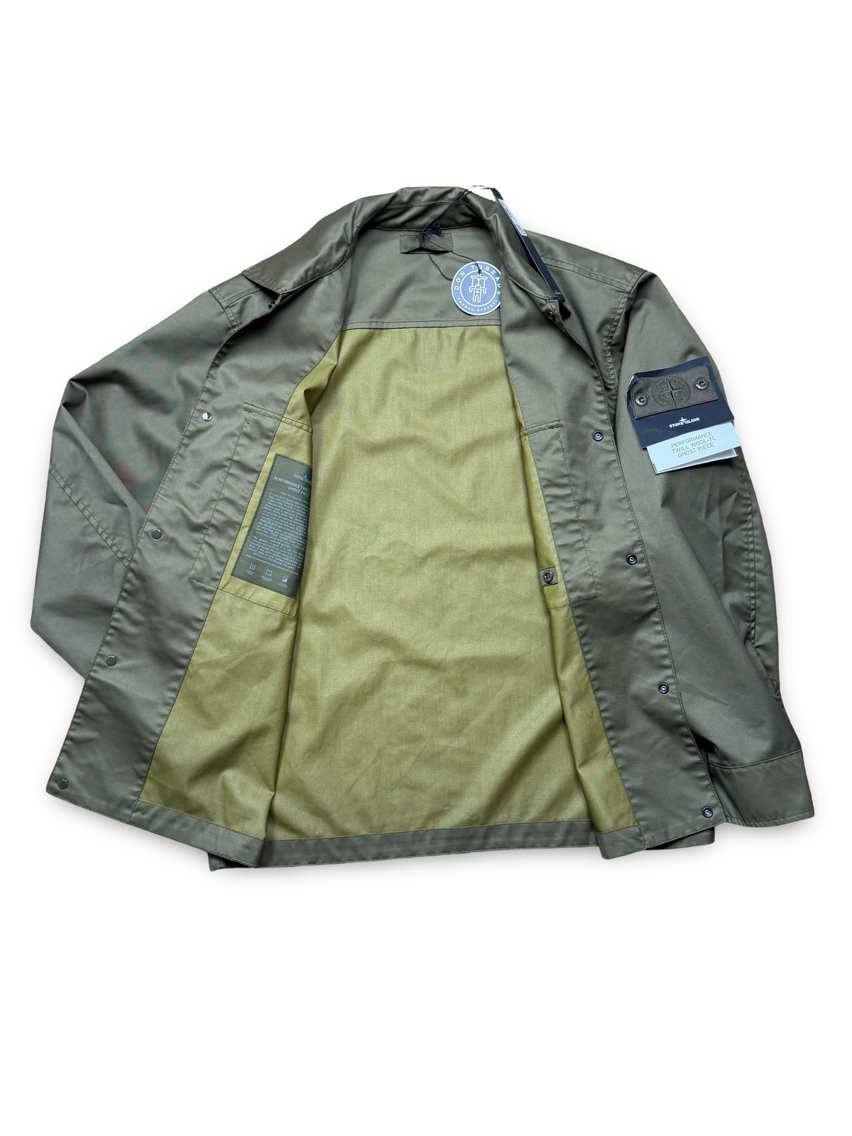 Stone Island Performance Twill Wool-TC Ghost Piece