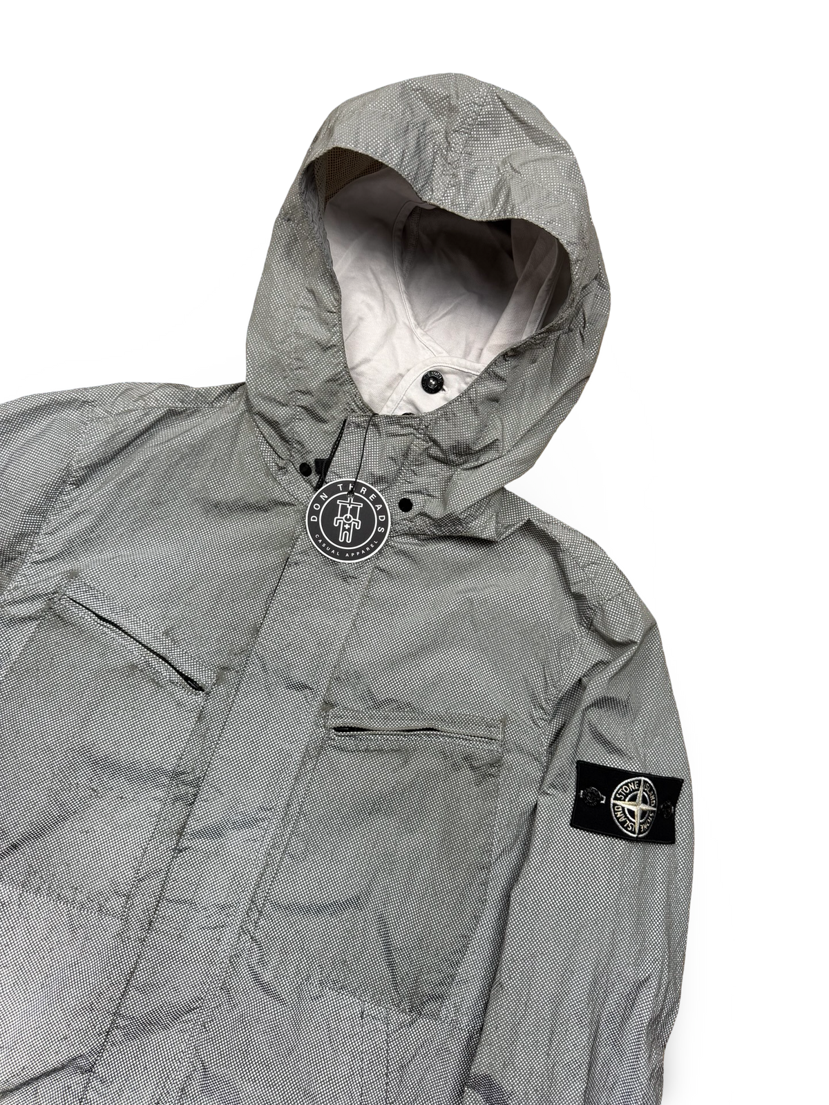 Stone Island Garment Dyed Pixel Reflective