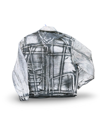 Stone Island | Supreme Reflective Bull Denim-TC