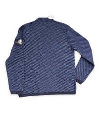 Stone Island Polypropylene Denim Knit Crewneck