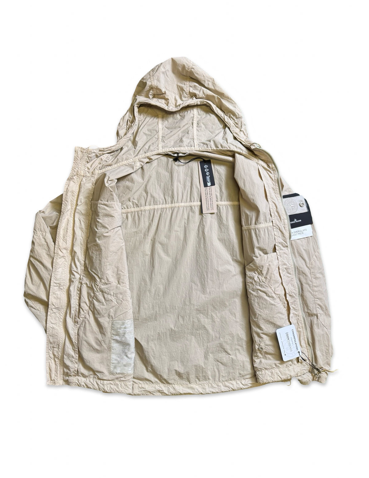 Stone Island Ghost Project Nylon Smerigliato Ghost Piece