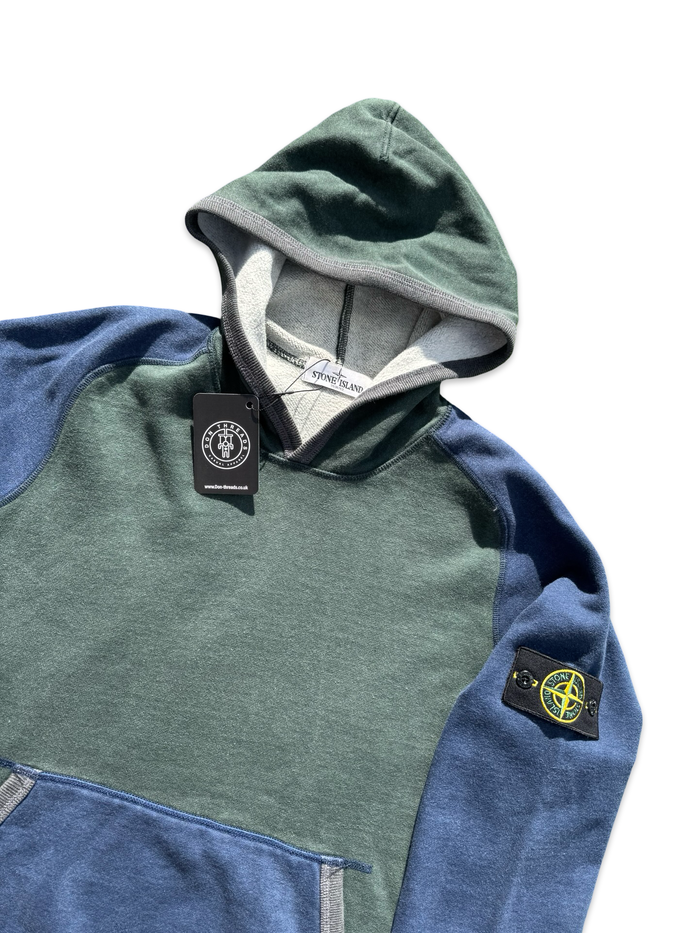 Stone Island 2 Tone Pullover Hoodie
