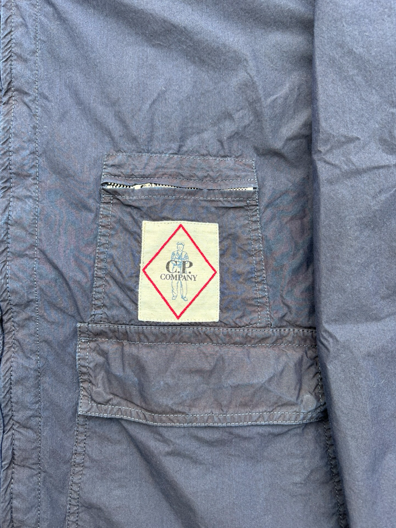 CP Company 50 Fili Indigo Goggle Jacket