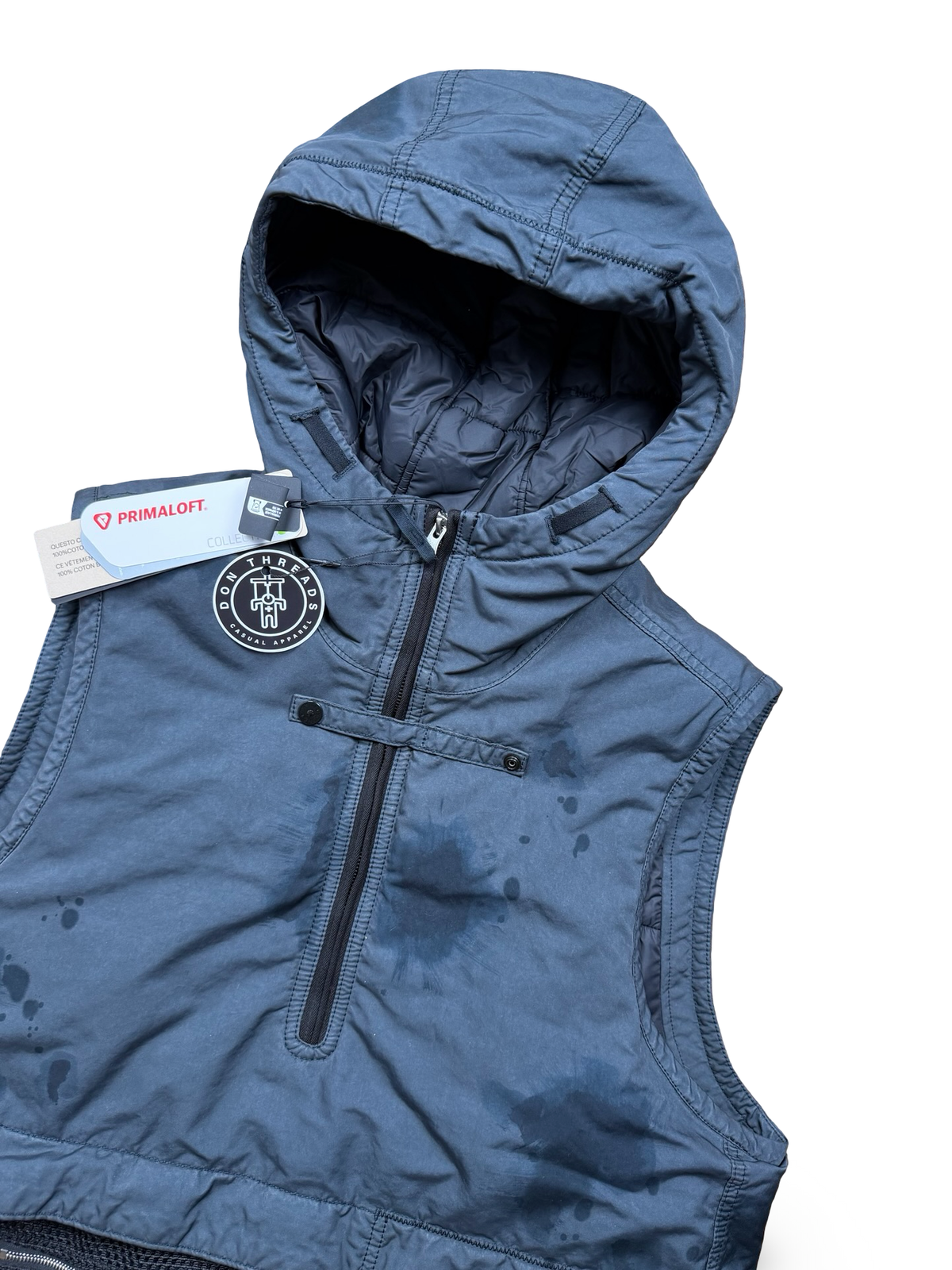 Stone Island Hand Colouring On David-TC With Primaloft Insulation Technology