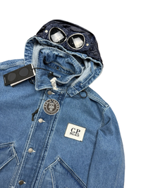 CP Company x Palace Denim 14 3/4Oz 3 in 1 Goggle Jacket