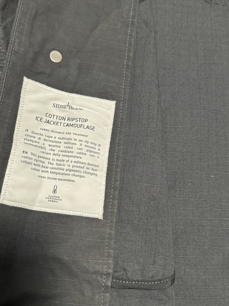 Stone Island x Supreme Cotton Ripstop Ice Jacket Camoflage