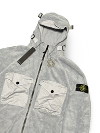 Stone Island Double Pocket Teddy Fleece Zip Up