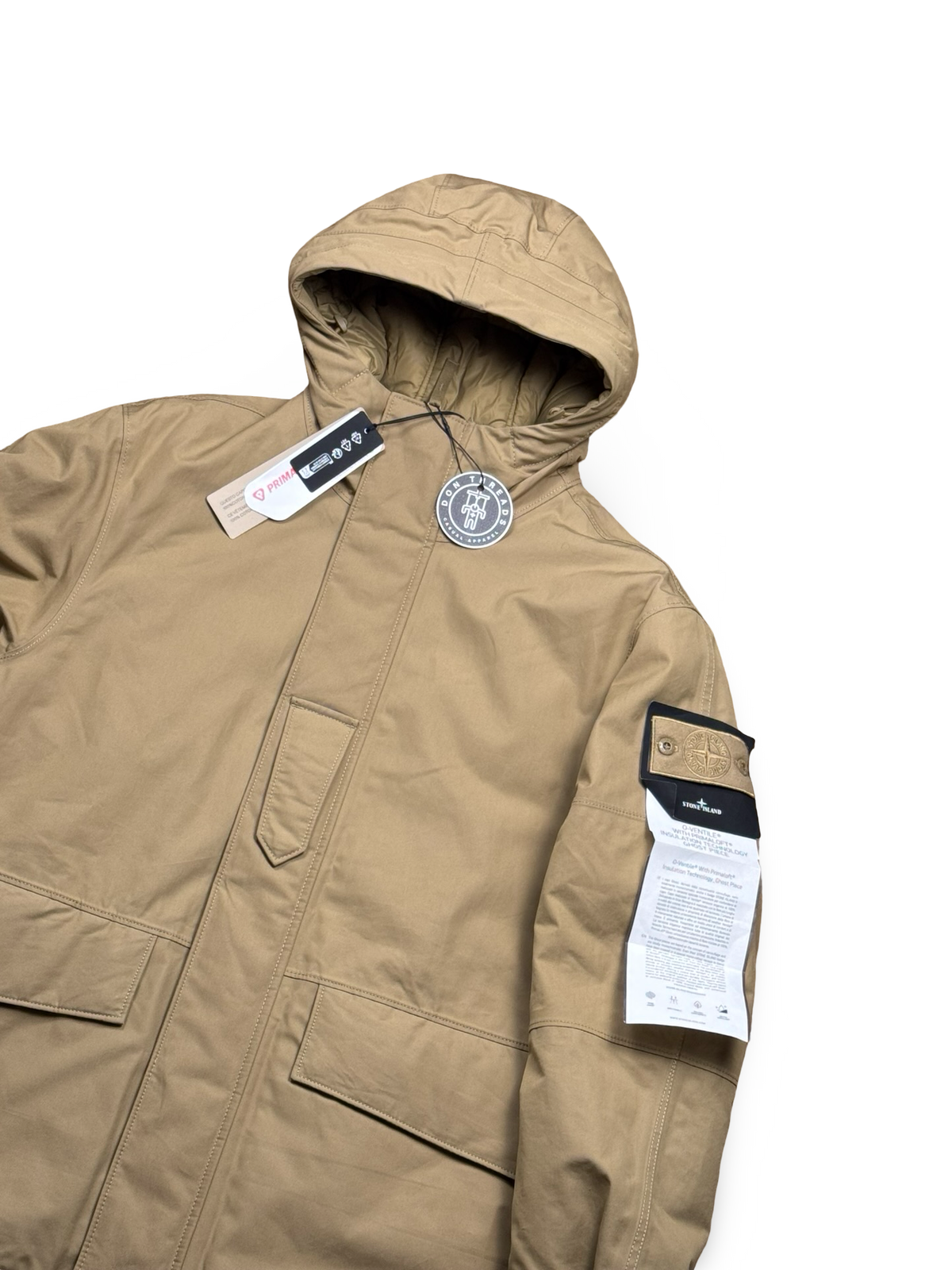 Stone Island O-Ventile With Primaloft Insulation Technology Ghost Piece