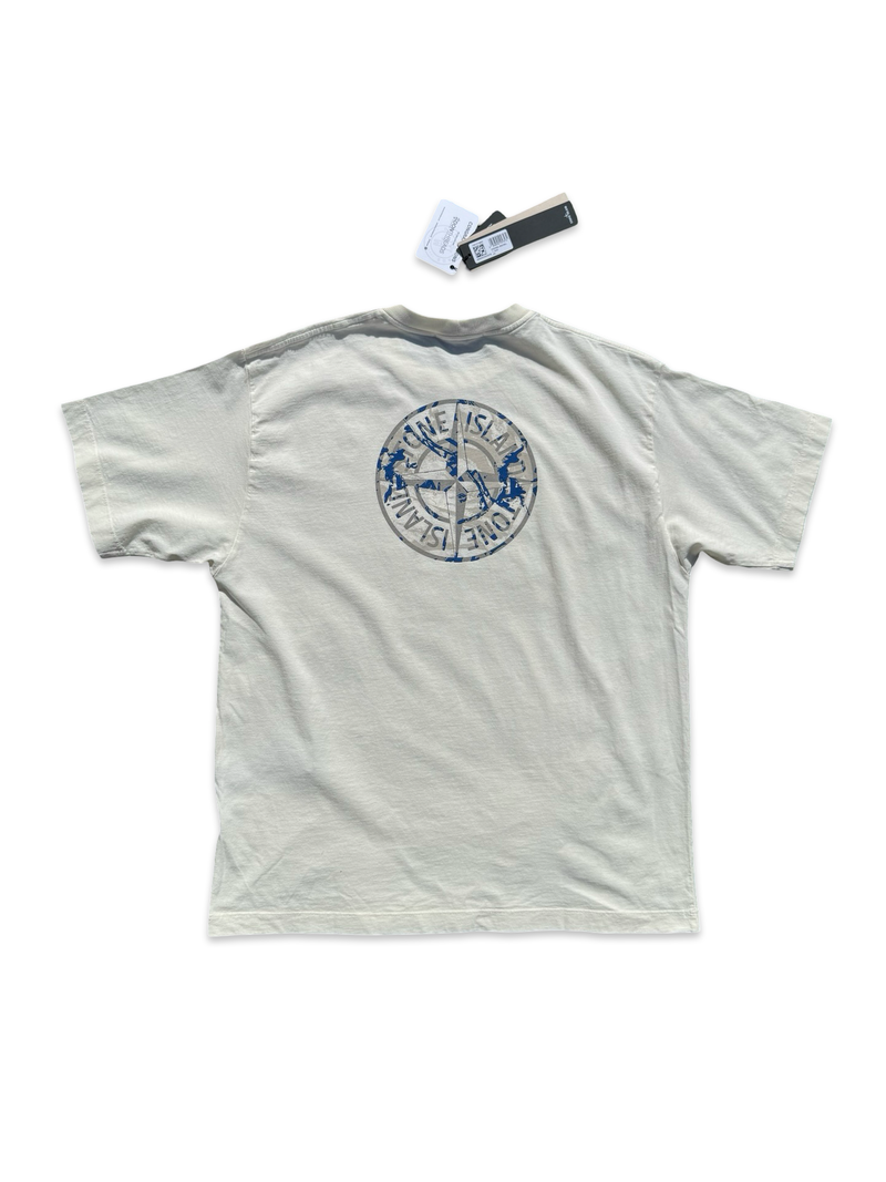 Stone Island Logo Splatter T-Shirt
