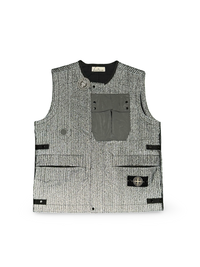 Stone Island Needle Punched Reflective Vest