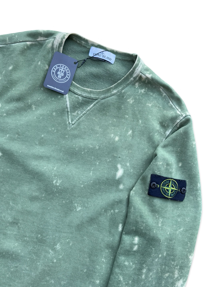Stone Island OVD Acid Wash Crewneck