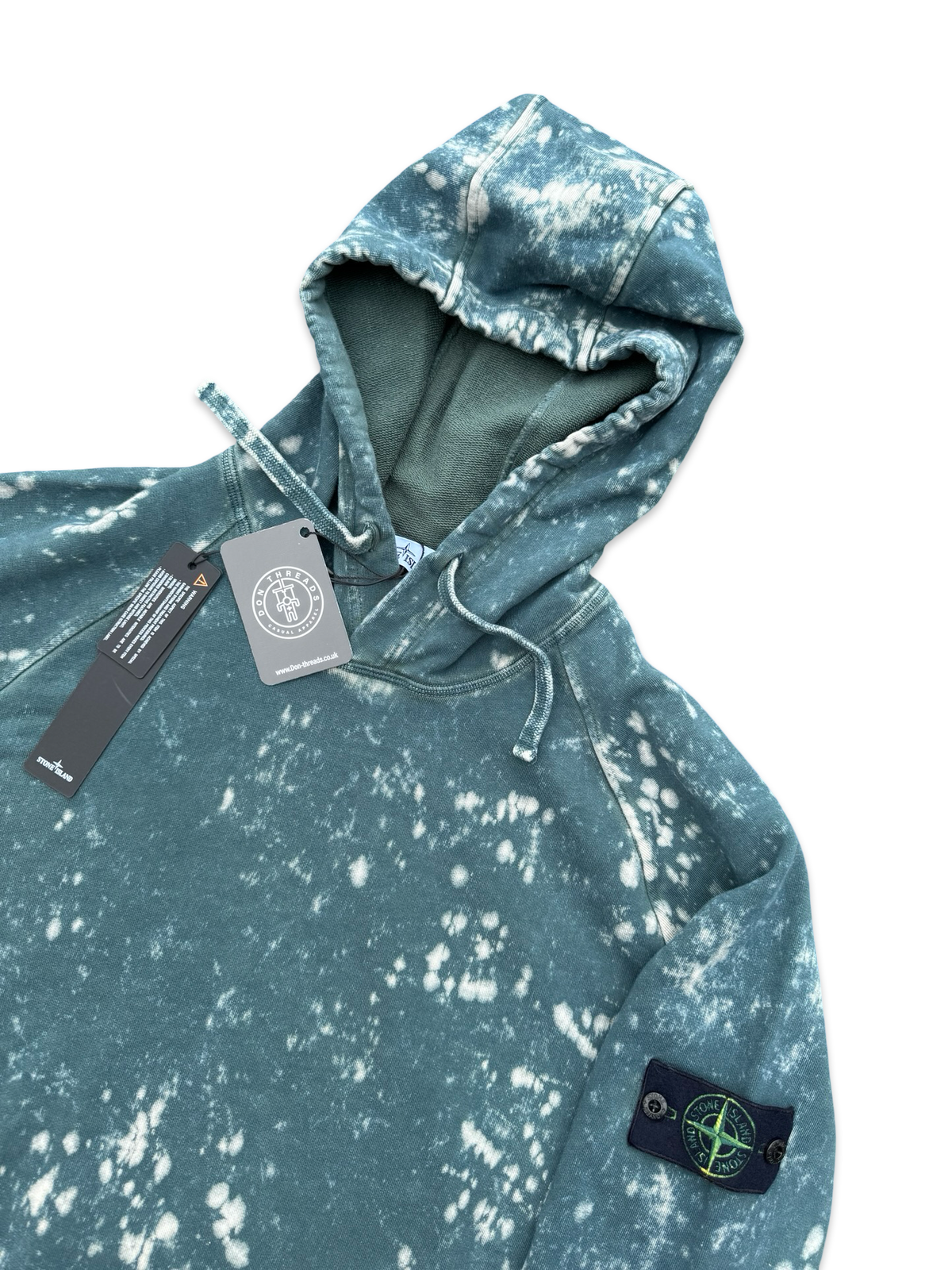 Stone Island OVD Acid Wash Pullover Hoodie