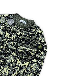 Stone Island Pixel Camo Crewneck Knit