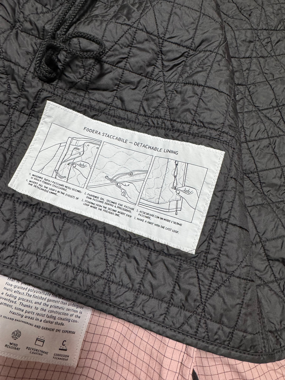 Stone Island Uneven Ripstop Prismatico