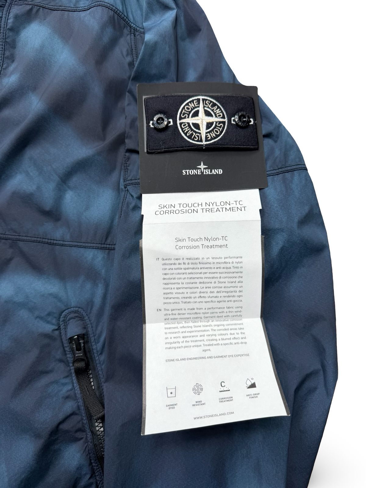 Stone Island Skin Touch Nylon-TC Corrosion Treatment